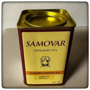 サモアールスペシャルの茶葉缶