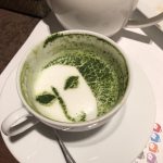 紅茶 with お抹茶ロール ケーキセット in よーじやカフェ