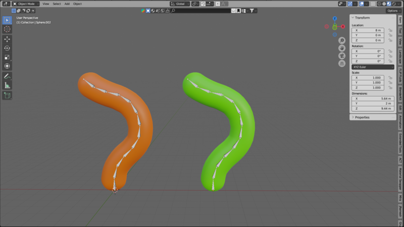 データ転送モディファイアー適用図（トポロジーが同じ場合）
