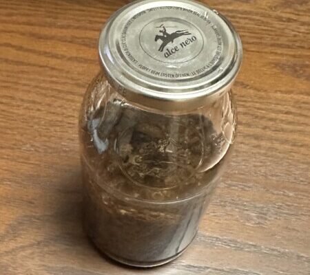 レーズン酵母入れたて