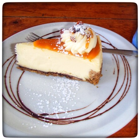トロントFuture Bistroのチーズケーキ