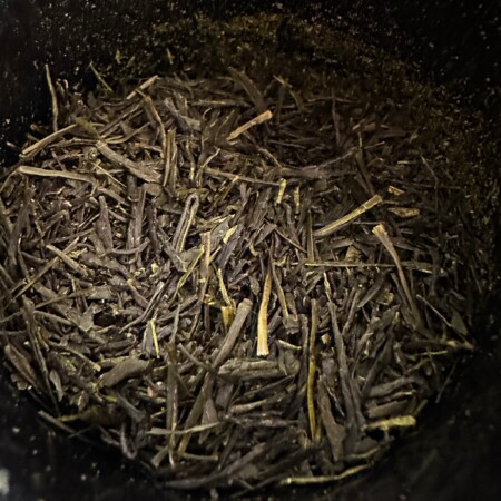 静岡やぶ北新茶の茶葉