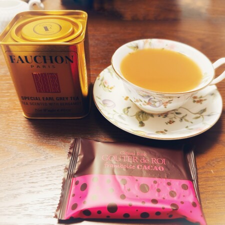 グーテ・デ・ロワ フランボワーズカカオとフォションアールグレイ