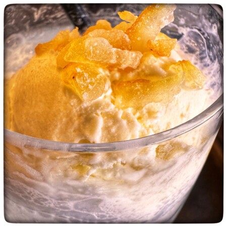 ひがし茶屋街のはゆわ ゆず蜜ソーダフロート