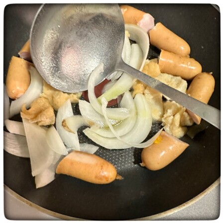 おでんのリメイクはカレーライス