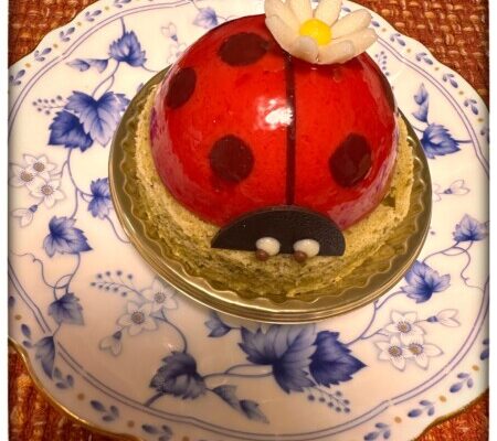 ヴィタメールのコクシネル　てんとう虫のケーキ