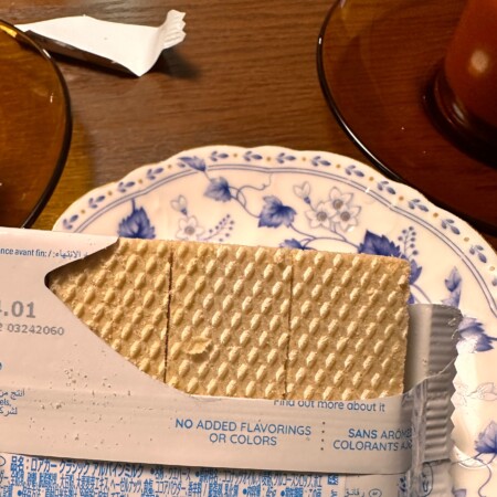 ロアカークラシック アルパインミルク　パッケージが破れた