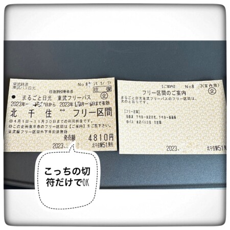 まるごと日光東武フリーパス