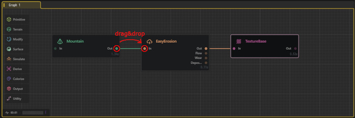 Gaeaのノードの編集方法
