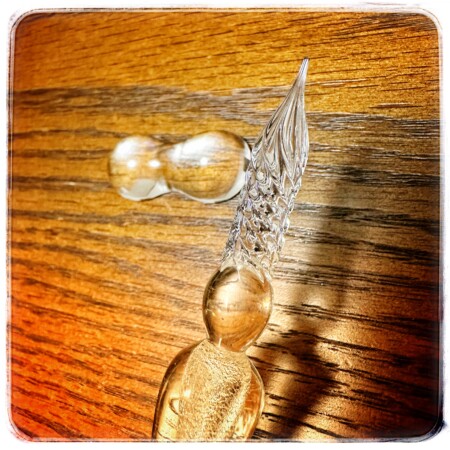 ガラスペンのペン先