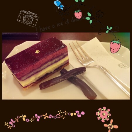 カシスムース in シェラトン横浜