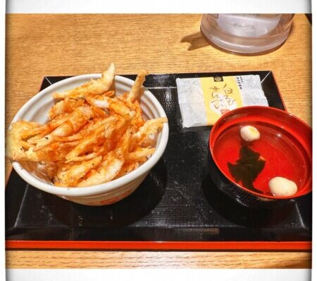 白えび亭のおすすめセット白えび天丼