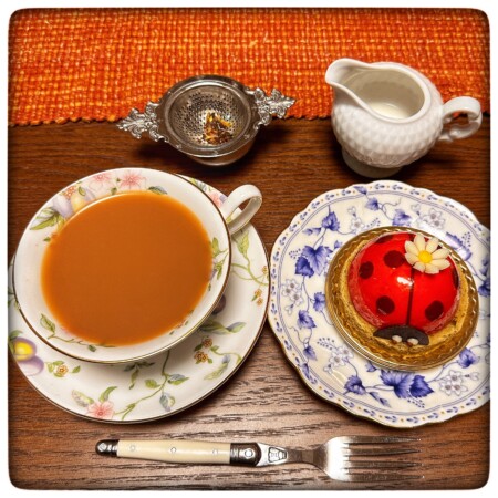 ヴィタメールのコクシネルとマリアージュフレールのボレロ