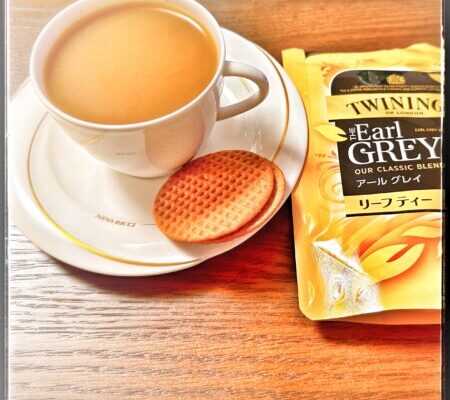 東ハトのキャラメリッチとトワイニングのアールグレイ