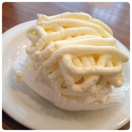 ロンドンカフェ　メゾンバトゥーのホワイトモンブラン